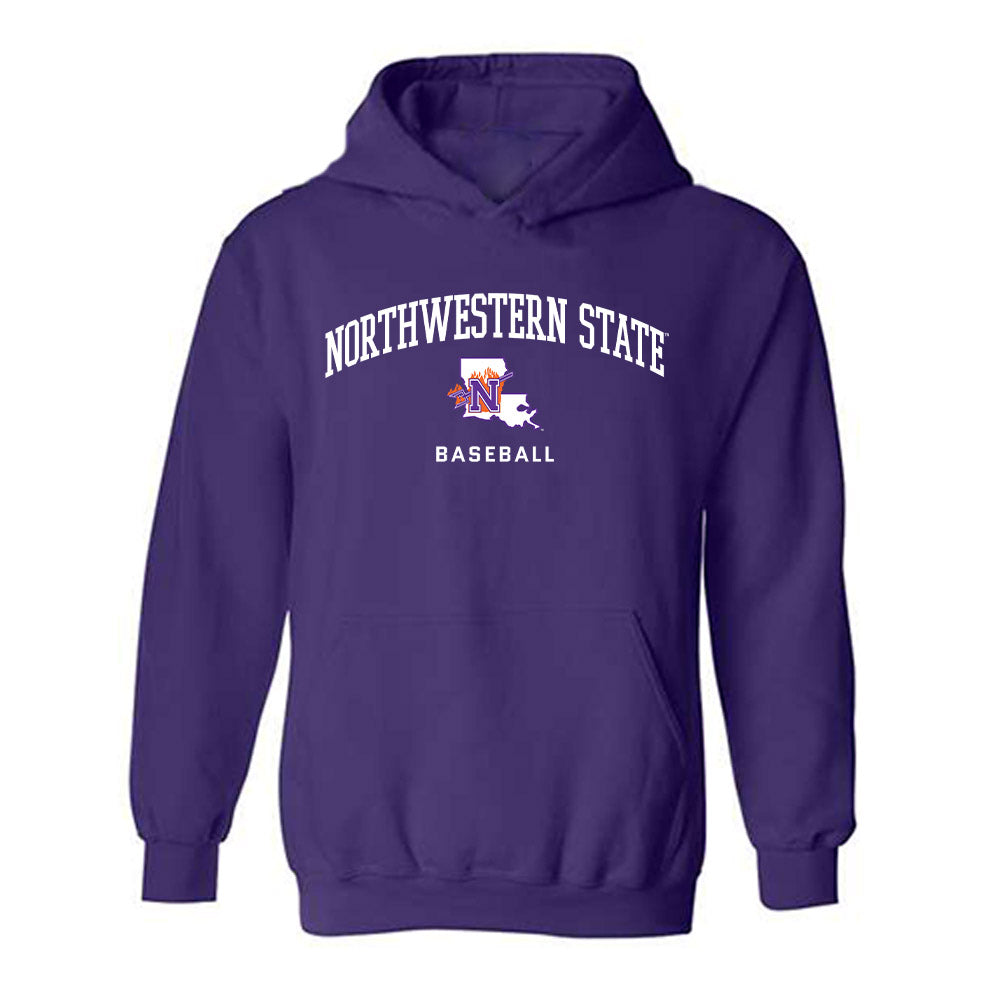 Northwestern State - NCAA Baseball : Carter White - Hooded Sweatshirt-0