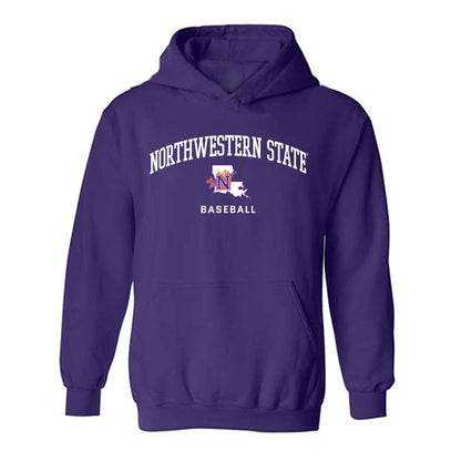 Northwestern State - NCAA Baseball : Carter White - Hooded Sweatshirt-0