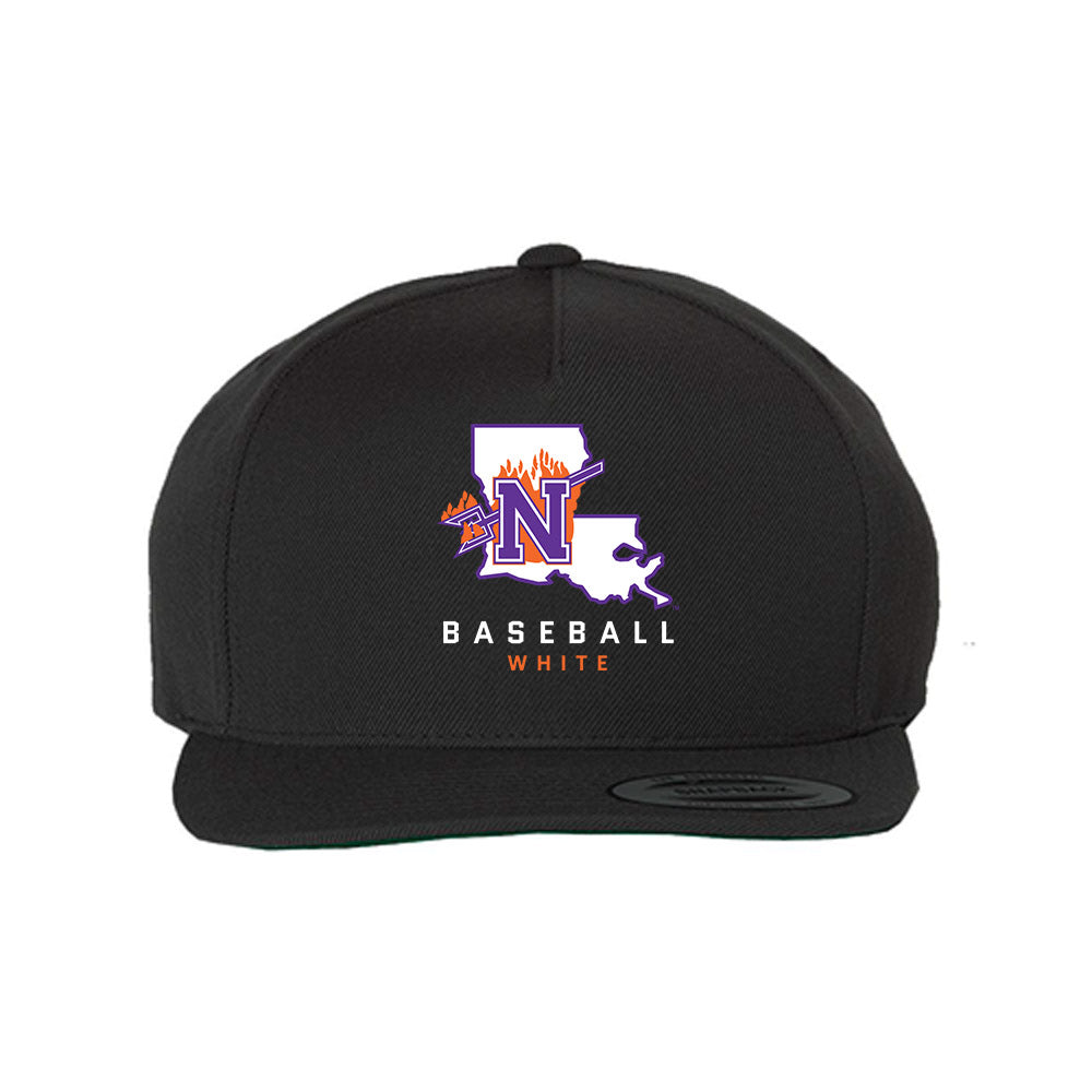 Northwestern State - NCAA Baseball : Carter White - Snapback Hat-0