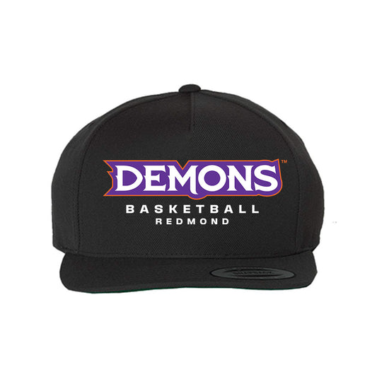 Northwestern State - NCAA Men's Basketball : Justin Redmond - Snapback Hat-0