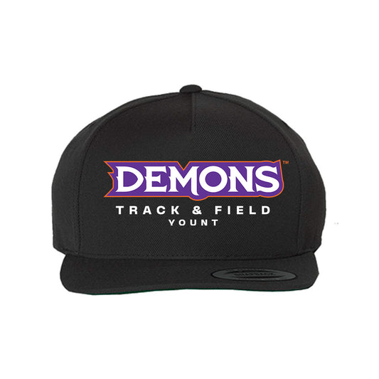 Northwestern State - NCAA Men's Track & Field : Joseph Yount - Snapback Hat-0