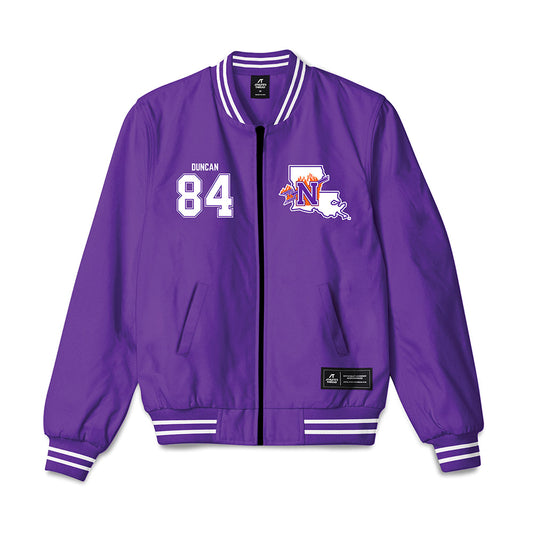 Northwestern State - NCAA Football : Jimmie Duncan - Bomber Jacket-0