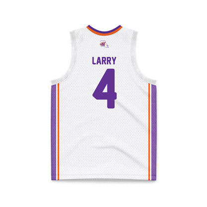 Northwestern State - NCAA Men's Basketball : CJ Larry - Basketball Jersey-1