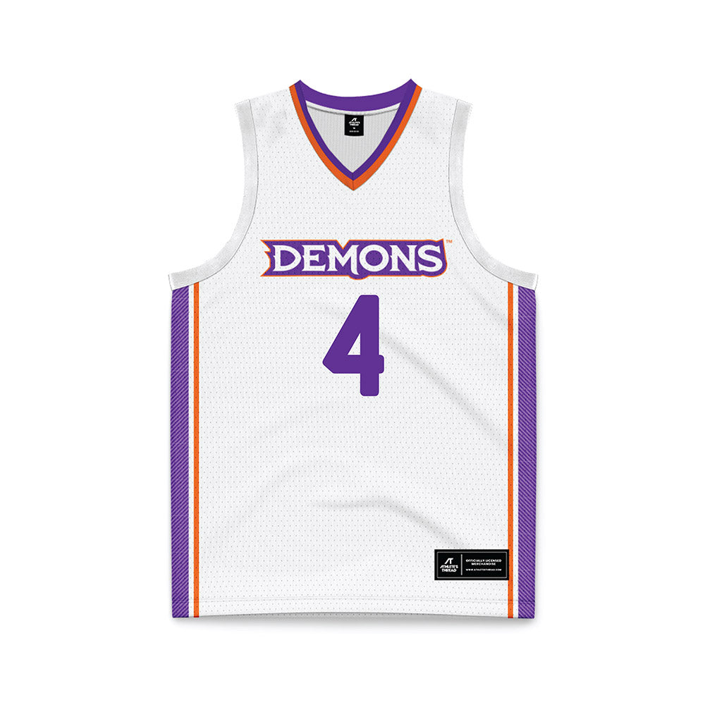 Northwestern State - NCAA Men's Basketball : CJ Larry - Basketball Jersey-0