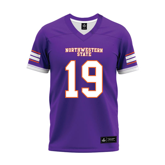 Northwestern State - NCAA Football : Brennon Thompson - Premium Football Jersey-0
