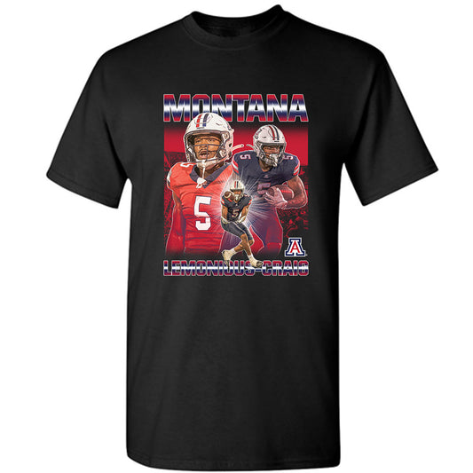 Arizona - NCAA Football : Montana Lemonious-Craig - T-Shirt Player Collage