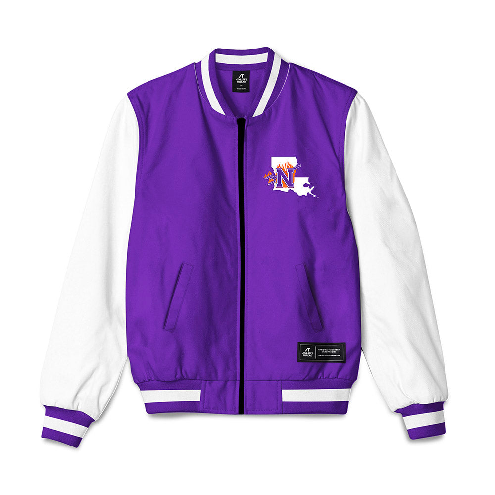 Northwestern State - NCAA Softball : Mattison Buster - Bomber Jacket-0