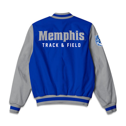 Memphis - NCAA Men's Track & Field : Myles Gentry - Bomber Jacket-1