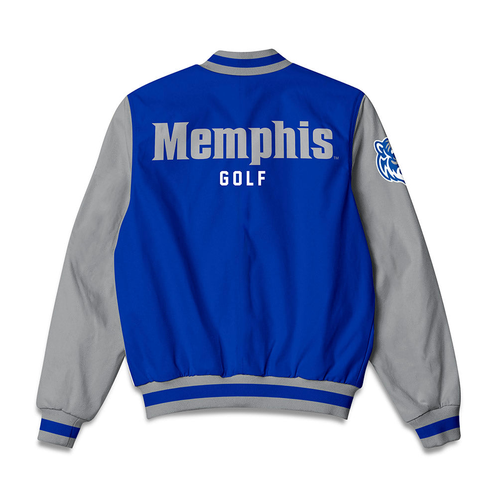 Memphis - NCAA Women's Golf : Emily Wilson - Bomber Jacket