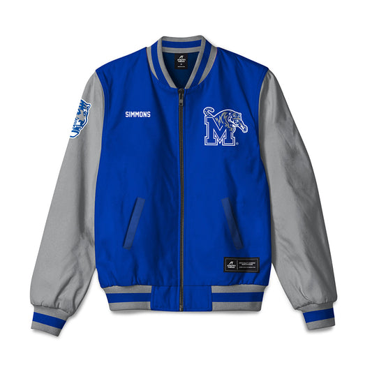 Memphis - NCAA Women's Track & Field : Riley Simmons - Bomber Jacket-0