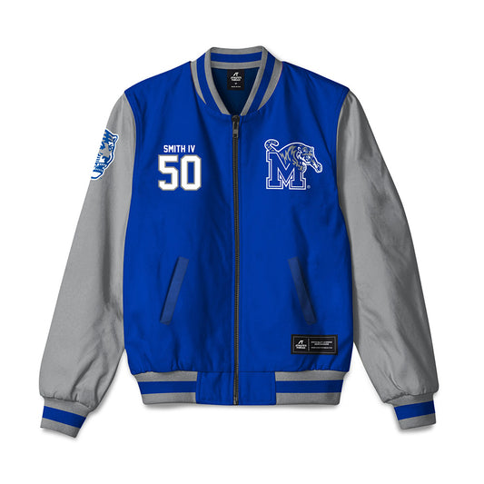 Memphis - NCAA Baseball : James Smith IV - Bomber Jacket-0