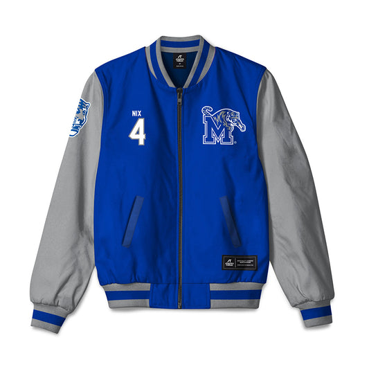 Memphis - NCAA Women's Volleyball : Courtney Nix - Bomber Jacket-0