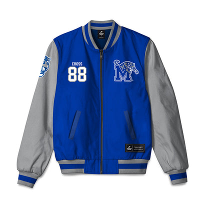 Memphis - NCAA Football : Jerry Cross - Bomber Jacket-0