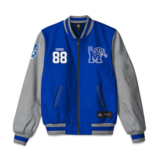 Memphis - NCAA Football : Jerry Cross - Bomber Jacket-0