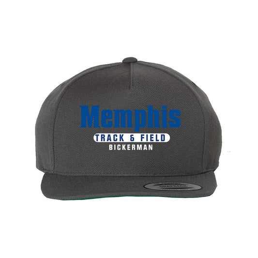 Memphis - NCAA Men's Track & Field : Tyler Bickerman - Snapback Hat-0