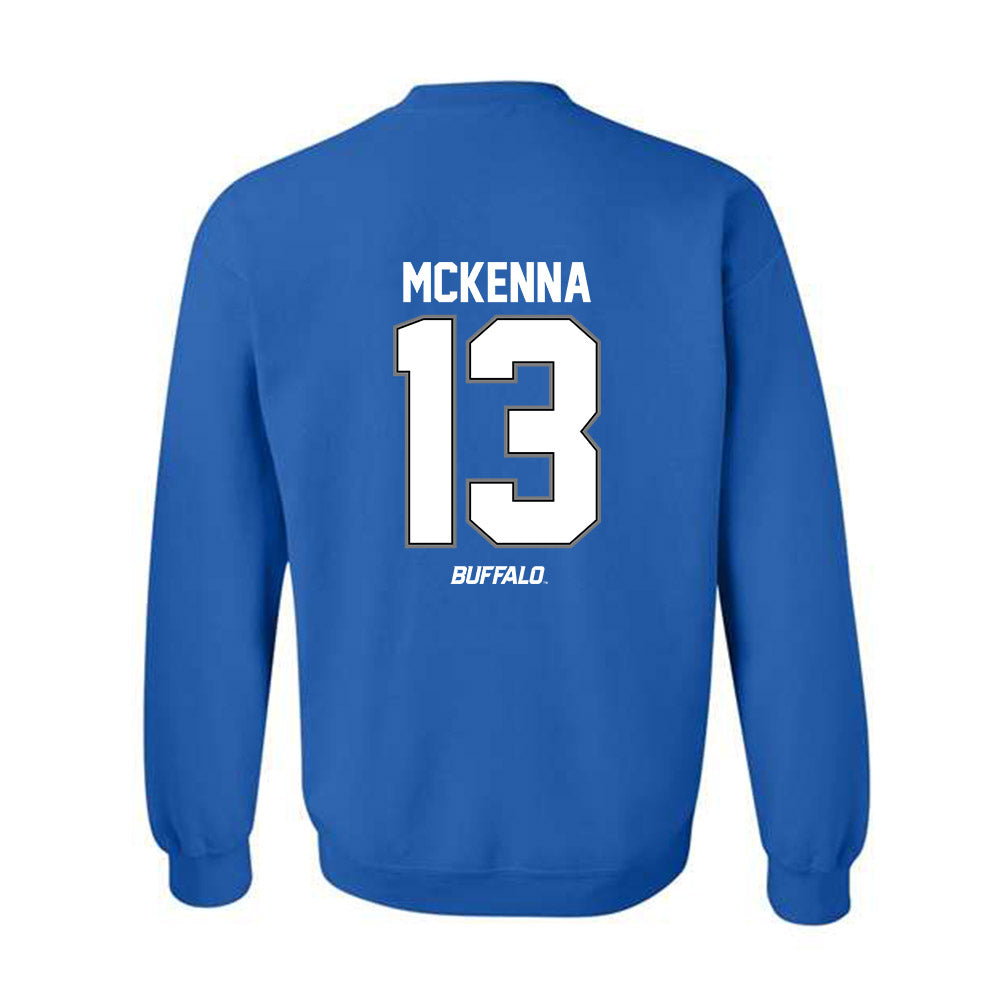 Buffalo - NCAA Men's Basketball : Ezra McKenna - Crewneck Sweatshirt-1