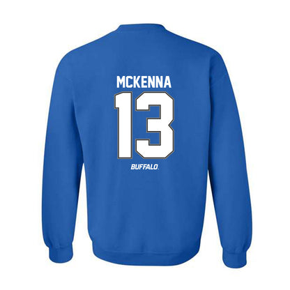 Buffalo - NCAA Men's Basketball : Ezra McKenna - Crewneck Sweatshirt-1
