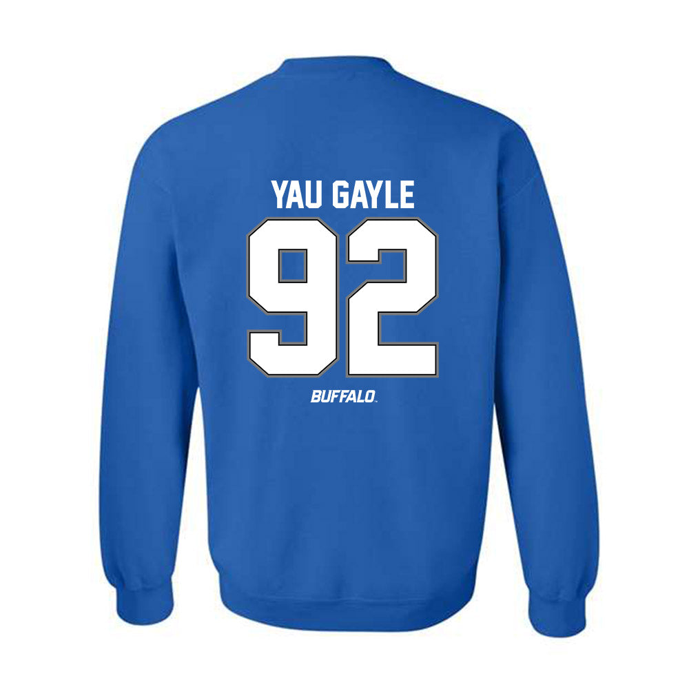 Buffalo - NCAA Football : Luke Yau Gayle - Crewneck Sweatshirt