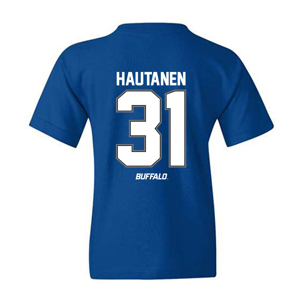 Buffalo - NCAA Football : Oliver Hautanen - Youth T-Shirt-1