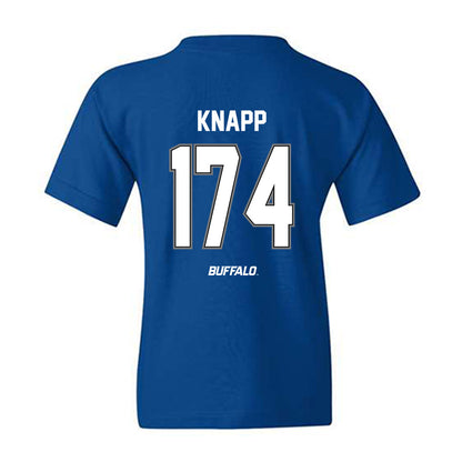 Buffalo - NCAA Wrestling : Rafael Knapp - Youth T-Shirt-1