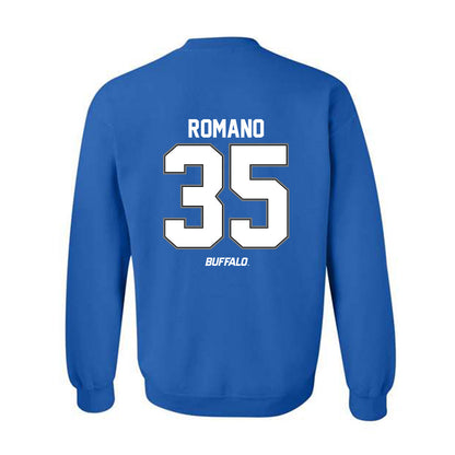 Buffalo - NCAA Men's Basketball : Evan Romano - Crewneck Sweatshirt-1
