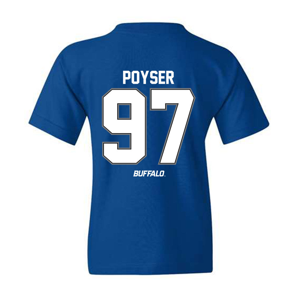 Buffalo - NCAA Football : Junior Poyser - Youth T-Shirt