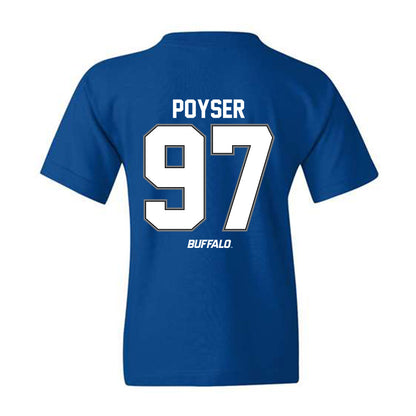 Buffalo - NCAA Football : Junior Poyser - Youth T-Shirt
