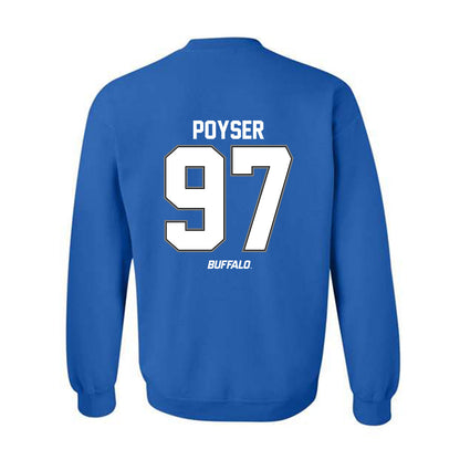Buffalo - NCAA Football : Junior Poyser - Crewneck Sweatshirt