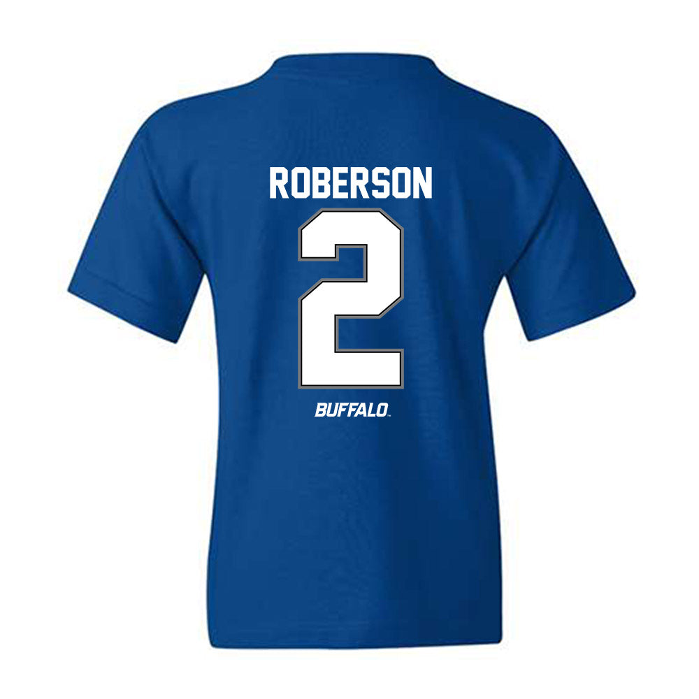 Buffalo - NCAA Football : Taquan Roberson - Youth T-Shirt-1