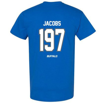 Buffalo - NCAA Wrestling : Connor Jacobs - T-Shirt-1