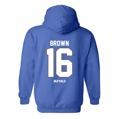 Buffalo - NCAA Women's Volleyball : Chloe Brown - Hooded Sweatshirt