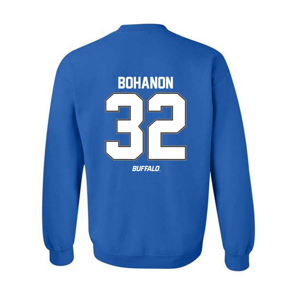 Buffalo - NCAA Women's Basketball : Janyah Bohanon - Crewneck Sweatshirt-1