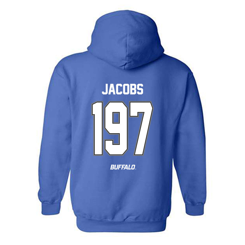Buffalo - NCAA Wrestling : Connor Jacobs - Hooded Sweatshirt-1