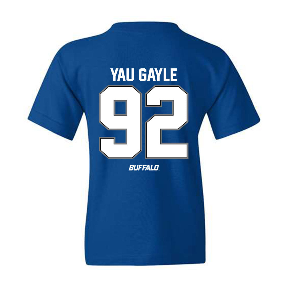 Buffalo - NCAA Football : Luke Yau Gayle - Youth T-Shirt