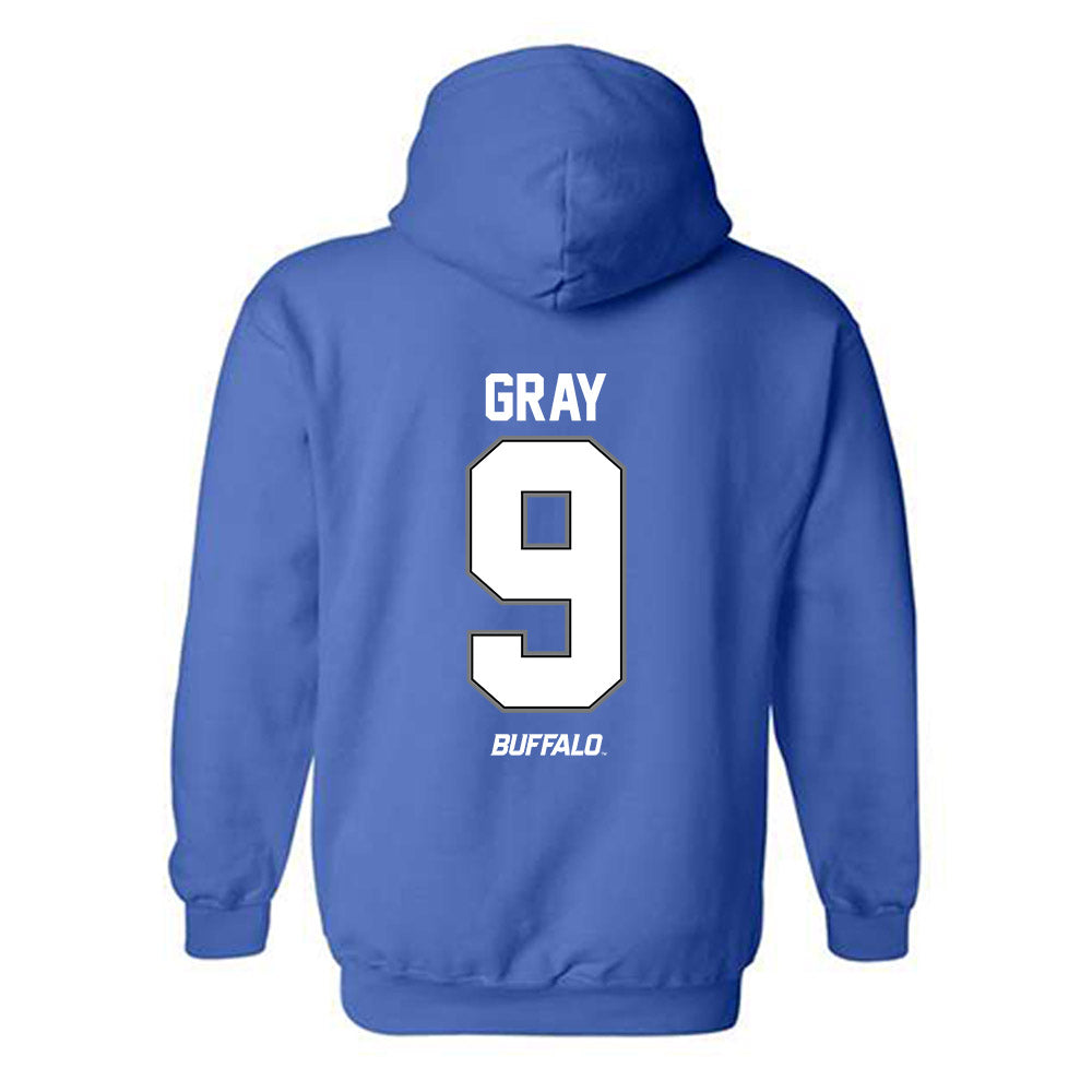 Buffalo - NCAA Football : Gunnar Gray - Hooded Sweatshirt
