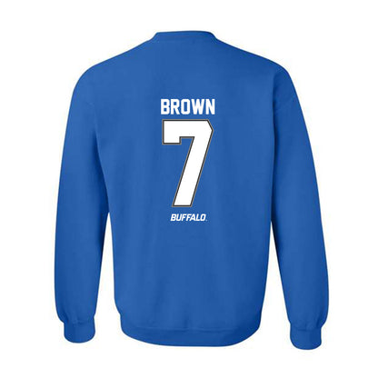 Buffalo - NCAA Football : Solomon Brown - Crewneck Sweatshirt