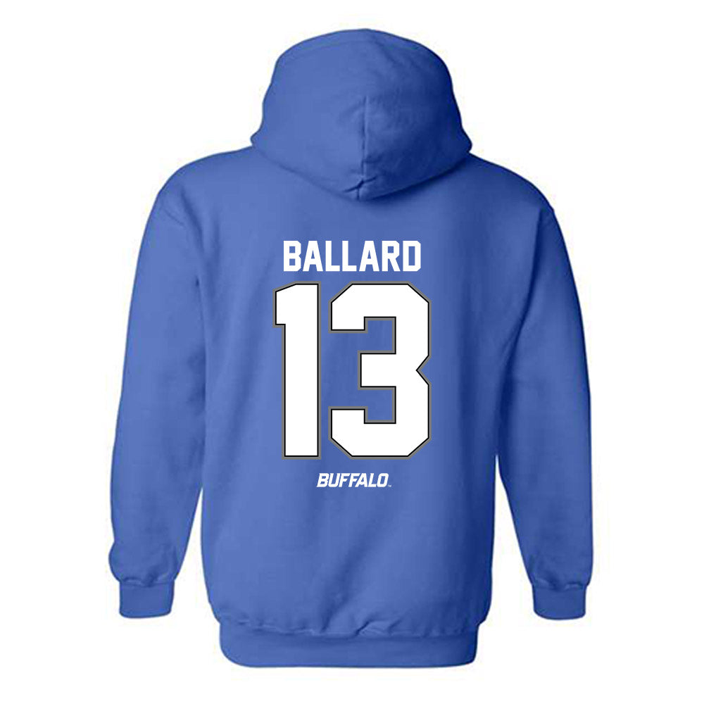 Buffalo - NCAA Football : Demeteius Ballard - Hooded Sweatshirt-1