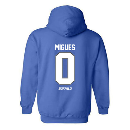 Buffalo - NCAA Men's Basketball : Omar Migues - Hooded Sweatshirt