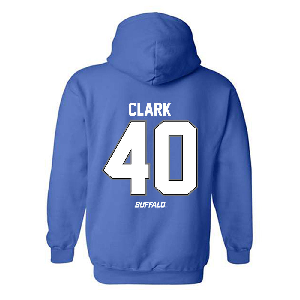 Buffalo - NCAA Football : William Clark - Hooded Sweatshirt