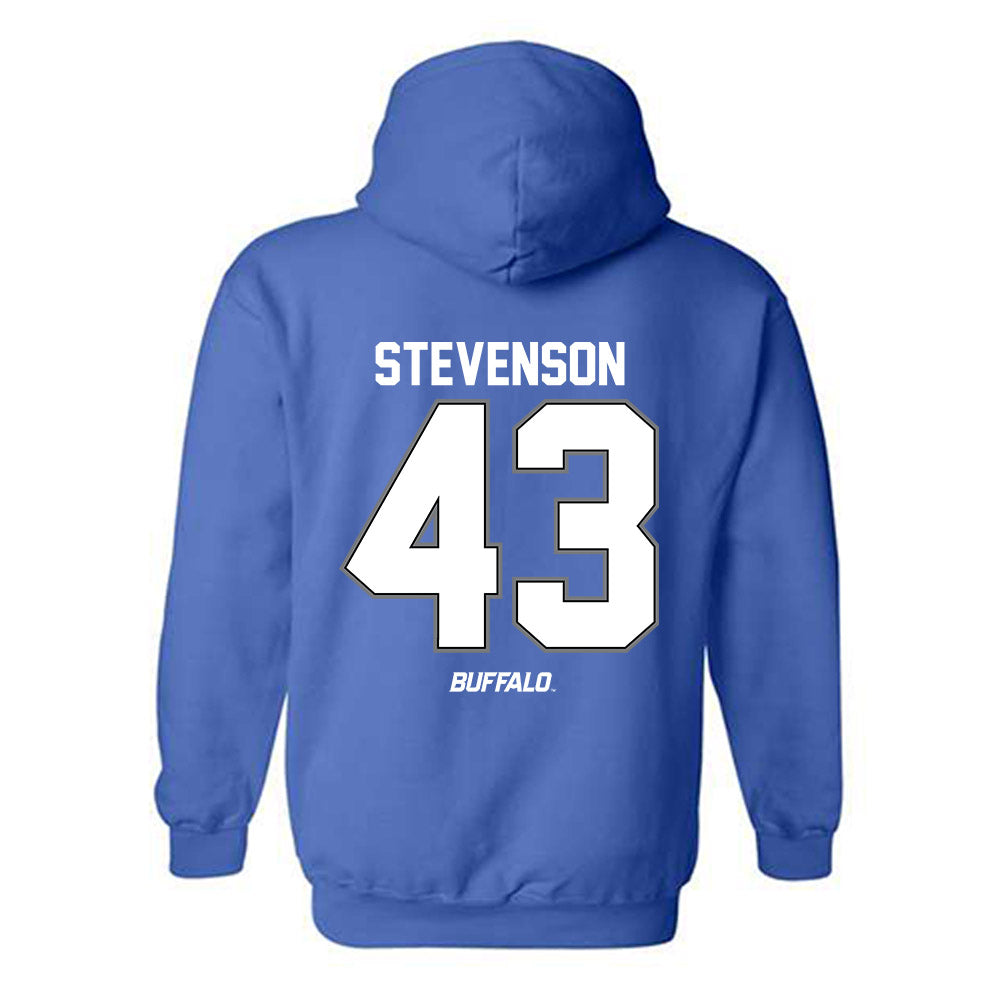 Buffalo - NCAA Football : Xair Stevenson - Hooded Sweatshirt-1