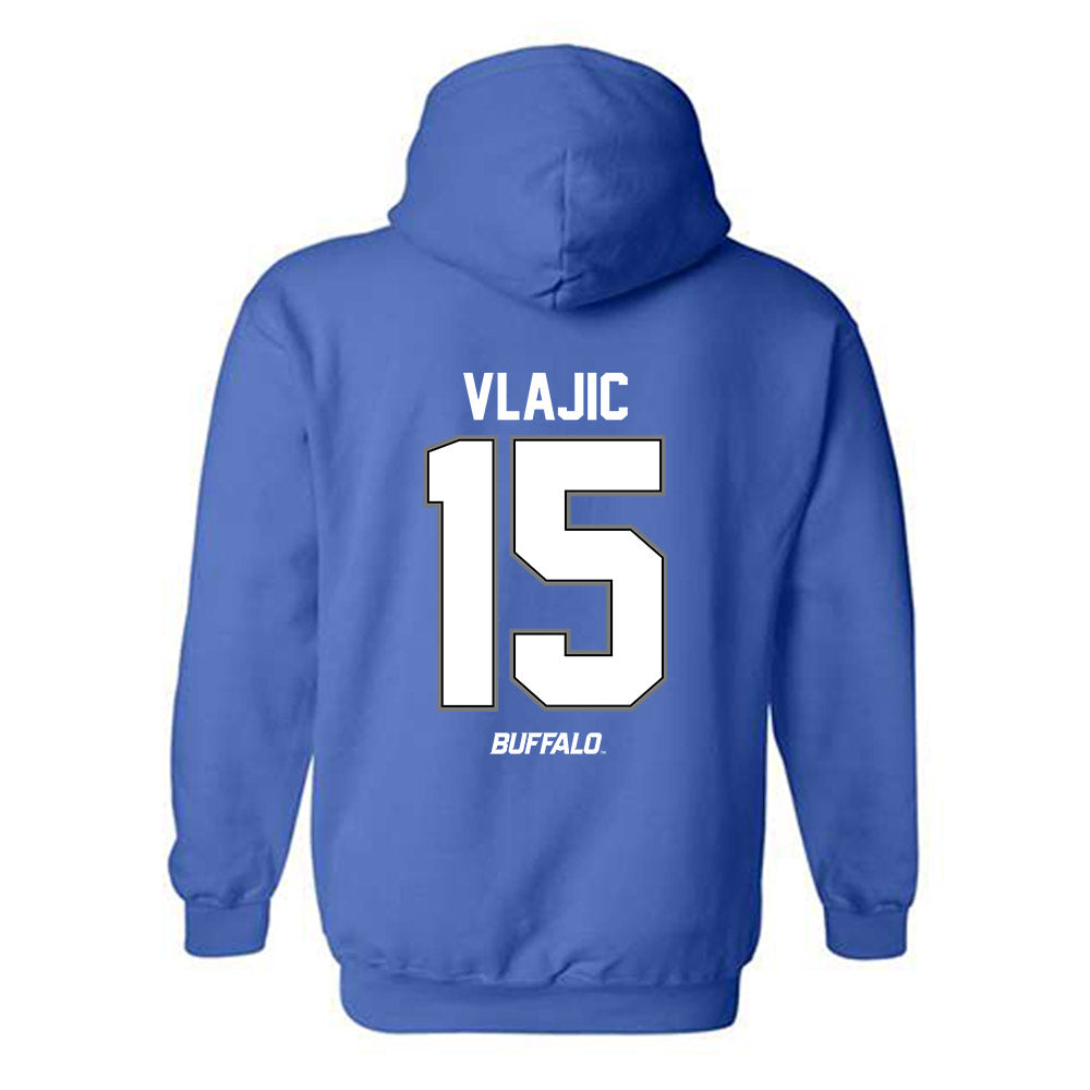 Buffalo - NCAA Men's Basketball : Aleksa Vlajic - Hooded Sweatshirt-1