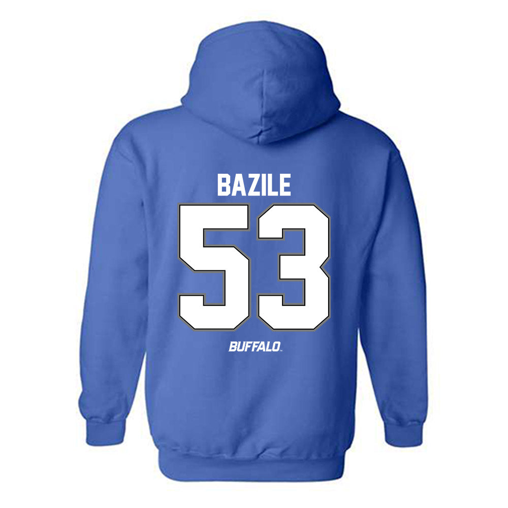 Buffalo - NCAA Football : CJ Bazile - Hooded Sweatshirt