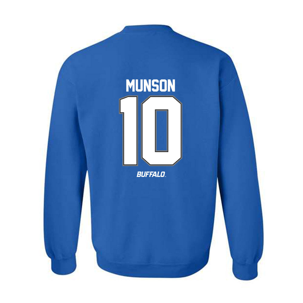Buffalo - NCAA Football : Jamiere Munson - Crewneck Sweatshirt-1