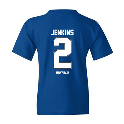 Buffalo - NCAA Football : Jaydel Jenkins - Youth T-Shirt