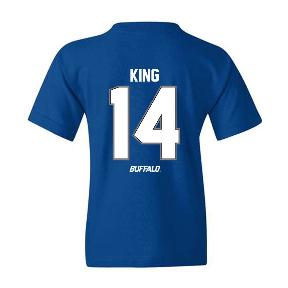 Buffalo - NCAA Football : Evan King - Youth T-Shirt