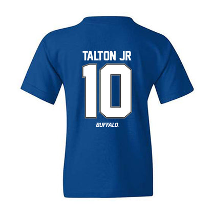 Buffalo - NCAA Men's Basketball : Derrick Talton Jr - Youth T-Shirt-1
