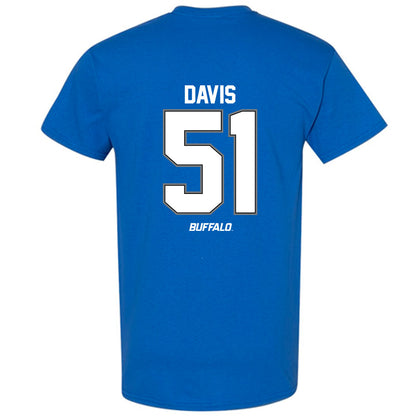 Buffalo - NCAA Football : Tyrone Davis - T-Shirt-1