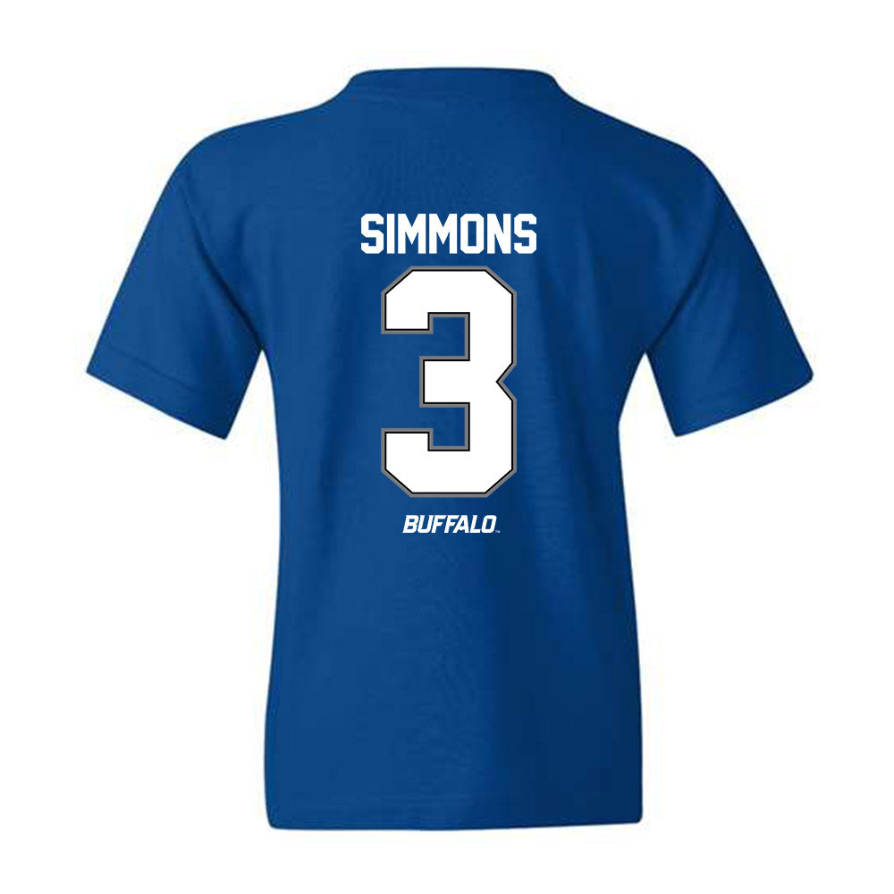Buffalo - NCAA Women's Soccer : Ellie Simmons - Youth T-Shirt