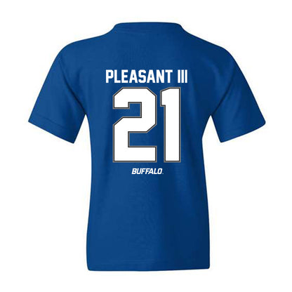 Buffalo - NCAA Football : Eddie Pleasant III - Youth T-Shirt