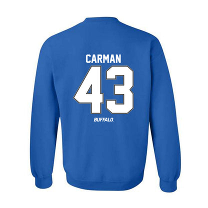 Buffalo - NCAA Women's Basketball : Ally Carman - Crewneck Sweatshirt-1